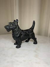 Early cast iron black Scottie (possibly Hubley) picture