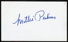 Millie Perkins signed autograph 3x5 Cut American Actress The Diary of Anne Frank picture