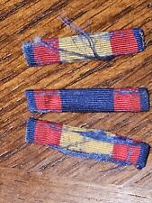 1898 US Army Spanish American War 1899 Philippines Looped Ribbon Bar x3 L@@K picture