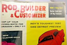 Rod Builder & Customizer Magazine September 1958 Hydra-Matic for Draggin' picture