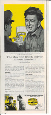 1959 PENNZOIL Lubrication Oil Can Super Car Automobile Truck Vintage Print Ad picture