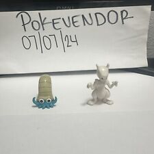 Omenyte and mewtwo pokemon tomy vintage figures picture