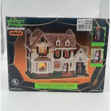 2003 LEMAX House Town Halloween Spookiest On The Block Lighted 35785A Collector picture