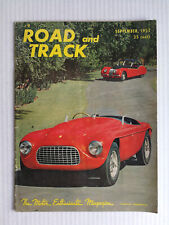 Road & Track September 1952 Bentley - Morgan Plus 4 - Aston Martin DB-3 - 723 picture