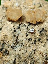 301 GM Rare Parisite-(Ce) Crystals Specimen combine with Apatite & Riebeckite  picture
