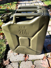VINTAGE ORGINAL 20 L BELLINO GAS JERRY FUEL CAN / GERMANY 1970 MILITARY / CLEAN picture