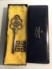 VINTAGE Brinckmann & Lange Jewelers Large 1960’s Era Key Corkscrew Mint In Box picture