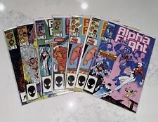Lot Of 7 Alpha Flight Comics (Marvel) picture