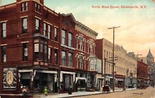 Postcard North Main Street in Gloversville, New York~121632 picture