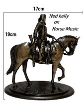 NED KELLY RIDING HORSE MUSIC WAS FOUND ROAMING AROUND AT THE PUB STATUE  picture
