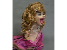 2PCS Female Fiberglass Mannequin Head Jewelry Display #MD-Y5LE X2 picture