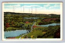 Rutland VT-Vermont, Hortonia, Echo & Bebee Lakes, c1920 Antique Vintage Postcard picture