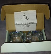 NIB PartyLite Mardi Gras Collection Tealight Candle Holders Rhinestones Retired picture