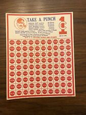 Vintage Hamilton Mfg co 1940s WWII Take a Punch Hitler post card picture