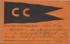 Postcard Colorado College Colorado Springs CO 1906 picture