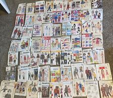 Vintage Sewing Pattern Lot of 32+- 1940s-2020s - Children's All Size picture