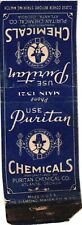 Use Puritan Chemicals by Puritan Chemical Co. Vintage Matchbook Cover picture