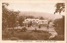 Postcard NY Pine Hill Rip Van Winkle Hotel c1920s Catskills Ulster County NrMINT picture