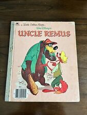 VTG 1986 A Little Golden Book Walt Disney’s Uncle Remus Hardcover picture