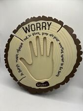 The Irish Fairy Door Company Rare Interactive Child Worry Plaque Anxiety Help picture