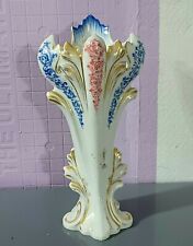 Antique French Old Paris Porcelain Vase, 12 inches high. picture