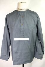 WWI BRITISH PRE-WAR COMBAT FIELD GREYBACK SHIRT-SIZE 2, 38-40R picture