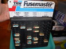 VINTAGE TRW SERVICE LINE NO 621110  FUSEMASTER STORE DISPLAY WITH 15  FUSE BOX picture