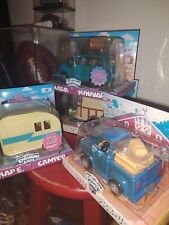 Lot Of 4 Chevron Cars& Trailers. Unopened.  picture
