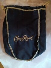  Crown Royal Black Felt Bag-BRAND NEW picture