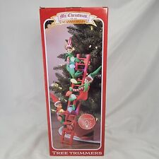 Mr. Christmas 90th Anniversary Tree Trimmers Elves New in Box picture