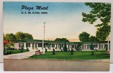 Clyde Ohio, Plaza Hotel U.S. 20  Postcard D6 picture