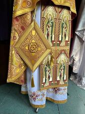 Embroidered Orthodox Golden Vestment picture