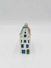 Hand Painted Dutch House Singel 64 Amsterdam Raised Detail Brown Tiled Roof  picture