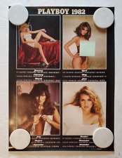 PLAYBOY 1982 Calendar & Poster, Rolled SMALL VERSION 20 1/2 X 28, RARE, NM picture