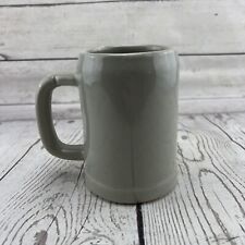 Vintage MCCoy Beer Ale Cider Stein Mug USA #6395 Blank Tankard Gray USA Preowned picture