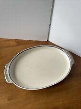 Lenox Temper-ware Percussion Oval Serving Tray Platter picture