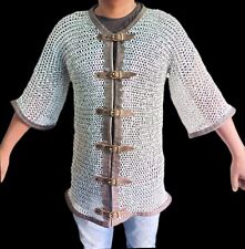 Aluminium  Chainmail shirt 10mm Round Riveted With Flat Washer Chainmail Shirt. picture