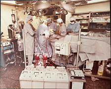 Michael DeBakey MD (Heart) in Operating Room (1980 Texas Methodist Hosp) 8x10 #1 picture