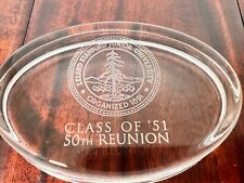 Vintage 1951 Leland Stanford Jr University Class 50th Reunion Logo Paperweight picture