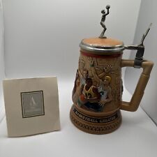 Avon “A Century of Basketball” Stein Basketball Hand Crafted 1993 Made In Brazil picture