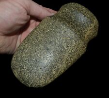 FULL GROOVE AXE OHIO AUTHENTIC INDIAN ARTIFACT TOOL HARDSTONE COLLECTIBLE RELIC picture