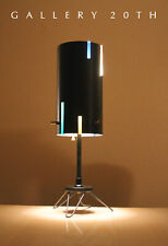 WOW ATOMIC MCM LUCITE 50S SPUTNIK SPACE AGE TRIPOD ACCENT LAMP VTG 60S HAIR PIN picture