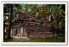 c1920's Pioneer Log Cabin Museum Silver Lake New York NY Unposted Postcard picture