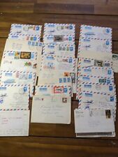 Lot Of (25+) Vintage Lithuania 1980-90s Letters To Chicago Peters A Edmund  picture
