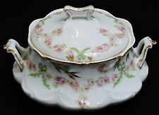 LIMOGES SMALL TUREEN OLD ABBEY CIRCA 1910 *RARE* picture