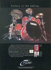 1999 Print Ad of Yamaha Birch Custom Absolute Drum Kit history in the making picture