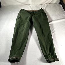 Vintage Swedish Military Pants Mens 42x32 Combat Trousers Equestrian Horse C 62 picture