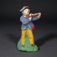 Old French Hand-Painted Terracotta  Santon From Provence, “The Hunter” picture