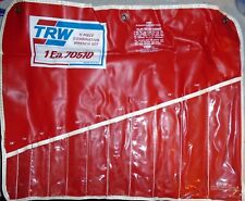 Vintage TRW Tool Empty 11 pc SAE Combination Wrench Roll for Set 70510 Pouch USA picture
