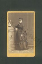 C. SZATHMARI 1864-68 Bucharest Romania fashion Lady 19thcentury cabinet SZATMARY picture